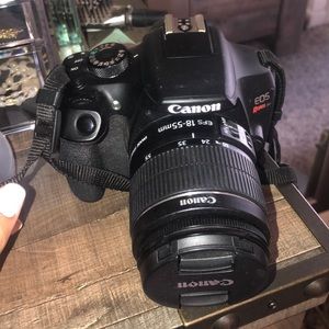 Camera + Lense (Cannon) EOS Rebel T6